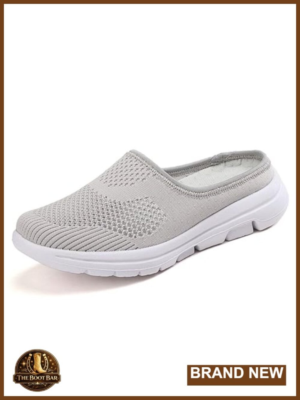 Mesh Slip-on Mule Sneakers Breathable Backless Shoes